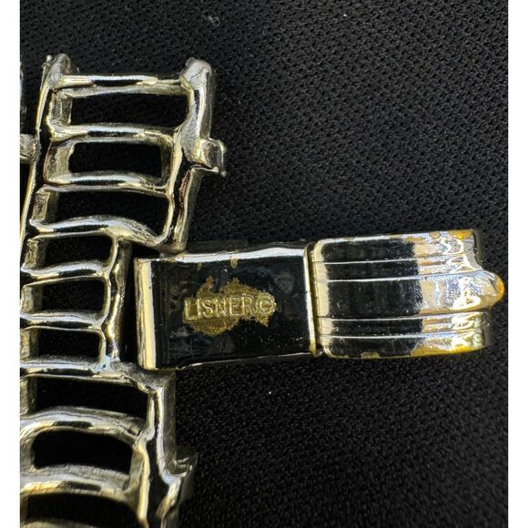 Vintage Lisner Link Bracelet - Picture 6 of 7